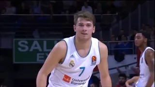 Luka Doncic on FIRE vs Barcelona Lassa - FULL COURT SHOT & DOUBLE(!!!) ANKLE BREAKER