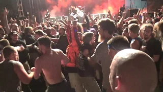 Gojira!!! Backbone!!!! Rock on the Range 2017....mosh pit goes insane at 00:16