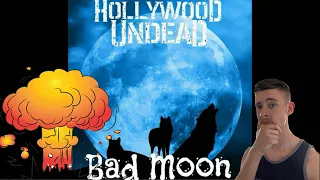 Hollywood Undead - "Bad Moon" | Reaction| Funnyman's a werewolf?