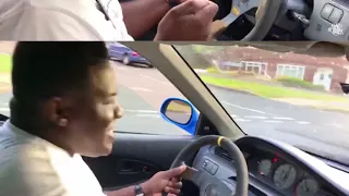 Guy slamming gears in a Honda (fast)