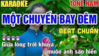 Một Chuyến Bay Đêm Karaoke Nhạc Sống Tone Nam - Tình Trần Organ