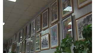 В ЦДШИ открылась выставка работ, посвященная 85-летнему юбилею области