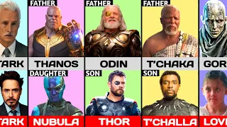 Marvel: Father and Children In MCU