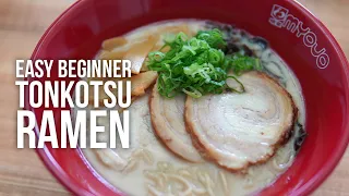 Beginner Recipe for a Rich and Creamy Tonkotsu Ramen