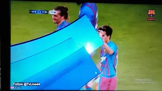 Stuttgart vs Barcelona: Live Riqui Puig Goal...Barca 3-0 Up