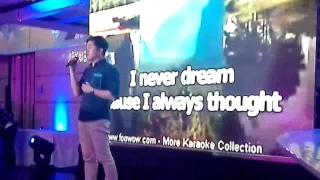 Till I met you - Live cover of Kevin @ Grand Videoke Kick Off Party 2017