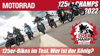 125er Champs 2022: Sieben 125er Bikes im Test - Wer ist der König?