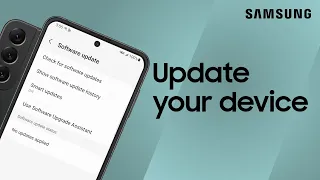 Update your Samsung Galaxy device's software | Samsung US