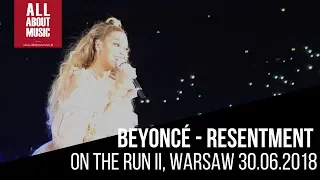 Beyoncé - Resentment [From very close] (On The Run II Warsaw 2018)
