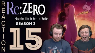 SOS Bros React - Re:Zero Season 2 Episode 15 - A Subaru Confession