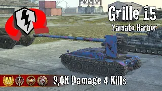 Grille 15  |  9,0K Damage 4 Kills  |  WoT Blitz Replays