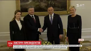 Миротворча місія та історичні питання: про що розмовляли президенти України та Польщі в Харкові