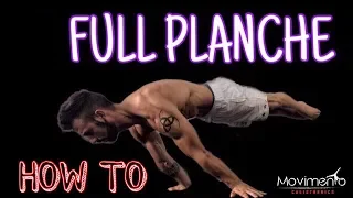 ZERO TO FULL PLANCHE