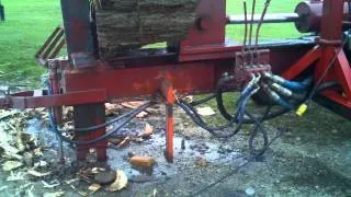 Splitting wood part 1