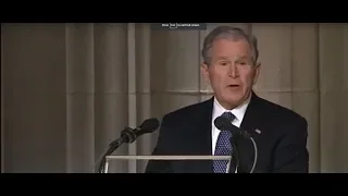 PRESIDENTIAL EULOGY: George W. Bush Remembers His Father, George H.W. Bush