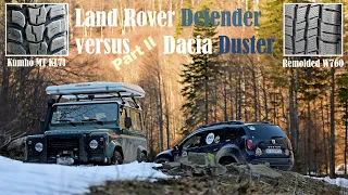 Land Rover Defender D90 versus Dacia Duster - Part Two