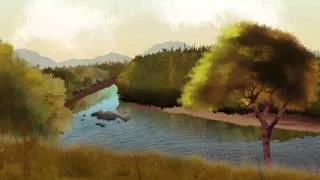 The Life Cycle of the Atlantic Salmon animation