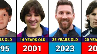 Lionel Messi - Transformation From 1 to 35 Years Old