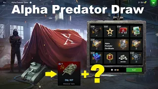 Alpha Predator Draw WoT Blitz - Opening with Lucky Amulet!!!
