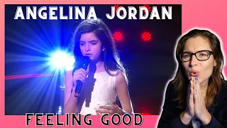 My reaction to Angelina Jordan - Feeling Good "LIVE on The Stream Gir Tilbake"