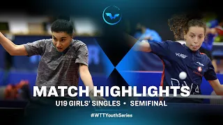 Elizabet Abraamian vs Hana Goda | WTT Youth Star Contender Lisbon | U19 | GS | SF