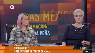 No hay cultura de prevención para el cáncer en México: Crista Montes