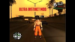 GTA San Andreas || Dragon Ball Z Mod || Ultra Instinct Mod || Gameplay