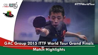 2015 World Tour Grand Finals Highlights: ZHANG Jike vs OSHIMA Yuya (1/4)