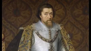 Jacobo I de Inglaterra y VI de Escocia, el hijo de María Estuardo.