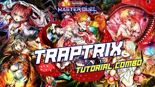 Master Duel - TRAPTRIX deck with new support tutorial 2 CARD combo - Step by step