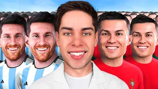 I Made 11 Clones of Every Footballer!