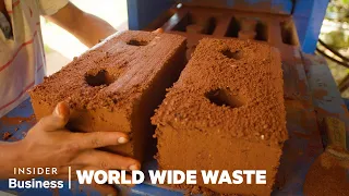 How Bricks Made From Invasive Seaweed Clean Mexico's Beaches | World Wide Waste | Insider Business