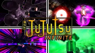All Techniques Showcase ⏐ Jujutsu Infinite