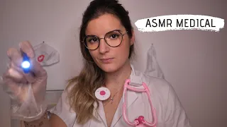 ASMR FR👩🏼‍⚕️EXAMEN MÉDICAL COMPLET👌