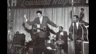 Elvis - lousiana hayride - 1954 " That's all right"