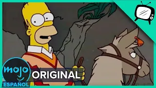 ¡Top 10 Veces que Los Simpson SE BURLARON de Latinoamérica!