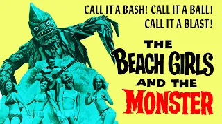 Beach Girls and the Monster - Full Movie - B&W - Sci-Fi/Horror - Monster - Surf (1965)