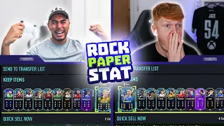 THIS PACK IS CRAZY 🔥 EPIC FUTTIES Rock Paper Stat vs @Jack54HD