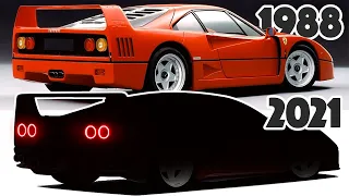 Ferrari F40 Re-design: Modernizing an ICON