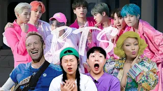 Koreans React To Western Artists Collabed with BTS (Coldplay, Nicki Minaj, Latto) | KATCHUP