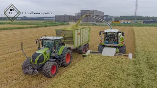 GPS hakselen | Claas Jaguar 940 | Whole Crop Silage | Fendt + New Holland + Claas