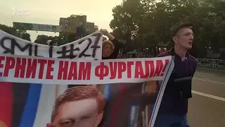 Сплошные протесты и аресты