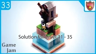 Mekorama Solution Guide for Level 31 - 35 Walkthrough