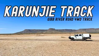 A HIDDEN GEM JUST OFF THE GIBB RIVER ROAD!  || Karunjie 4x4 Track | Remote SOLO Touring