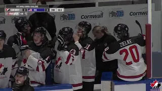 2022 World Junior A Challenge Highlights: USA vs Canada West, Preliminary