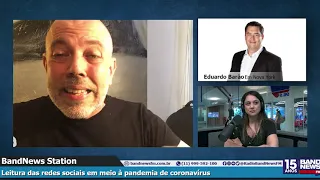 Guto Graça faz uma leitura das redes sociais em meio à pandemia de coronavírus