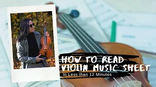 How to Read Violin Music Sheet in Less than 12 Minutes Part 1: The Basics