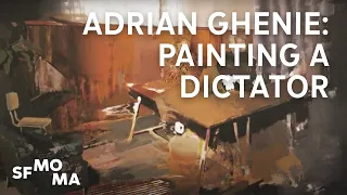 Adrian Ghenie: Painting a dictator in the moment before his execution