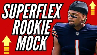 Superflex Dynasty Rookie Mock Draft (POST NFL DRAFT)