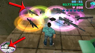 Secret Weapons Location in GTA Vice City (PC)